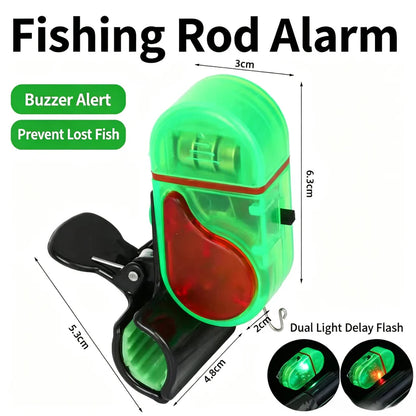 🎣Fishing Bite Alarm with Sound & LED Light