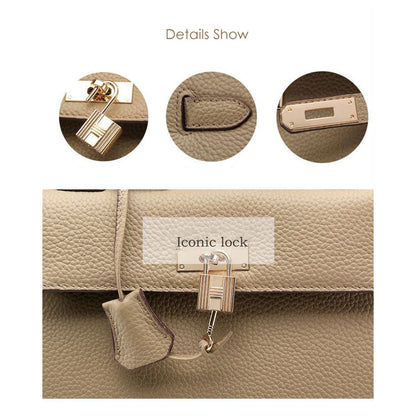 🔥🔥🔥Top Grain Leather Inspired Birk Handbag【HermEs-INDIA】