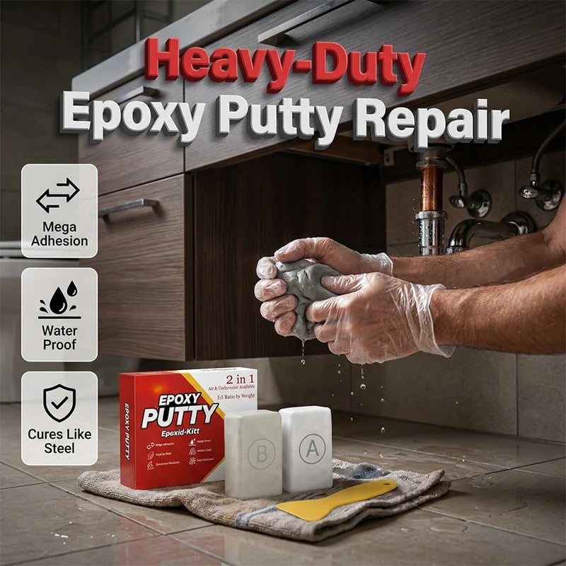 🏭Factory direct 44% off！🛠️All-purpose repair！🔥AB Epoxy Putty Stone Model Repair Clay