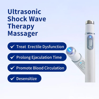 🔥Advanced Acoustic Shockwave Therapy  stamina, and male performance confidence, relieving muscle pain, joint stiffness, tendon discomfort💪