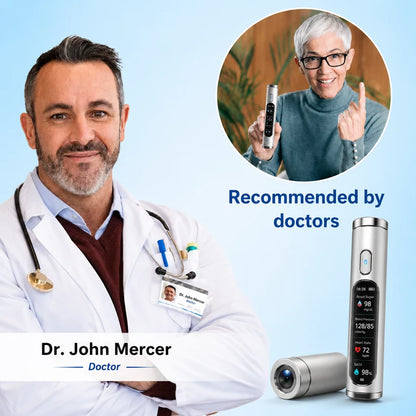 Non-Invasive Smart Blood Sugar Tracking Device 99.9% Accuracy