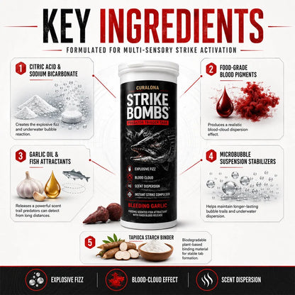 𝐎𝐟𝐟𝐢𝐜𝐢𝐚𝐥 𝐁𝐫𝐚𝐧𝐝 𝐒𝐭𝐨𝐫𝐞 |✅Curalona® Strike Bombs — New Freshwater & Saltwater Bait That Bleeds, Fizzes & Triggers Big Predators