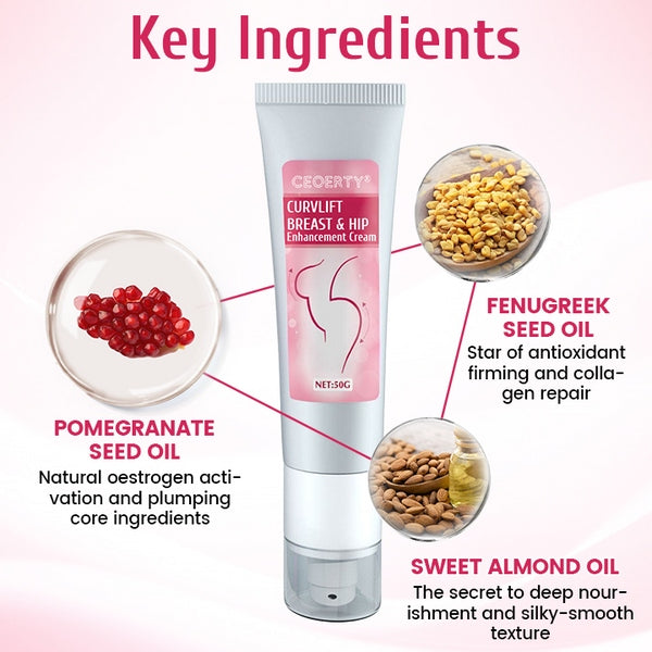 Ceoerty® CurvLift Breast & Hip Enhancement Cream🎉SPECIAL OFFER: 60% OFF This Today Only!🔥