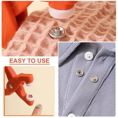 🔥HOT SALE NOW 49% OFF 🎁Metal Snap Buttons with Fastener Pliers Tool Kit