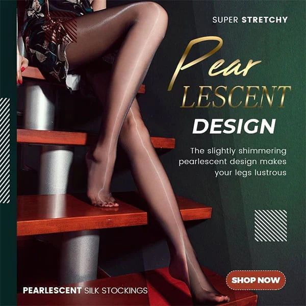 🎁Hot Sale 49% OFF⏳Pearlescent Silk Stockings Pantyhose【Buy 1 Free 1】