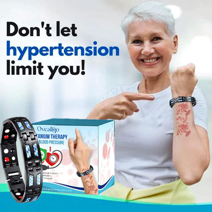 hoxenu™ Titanium Therapy Bracelet - for Blood Pressure